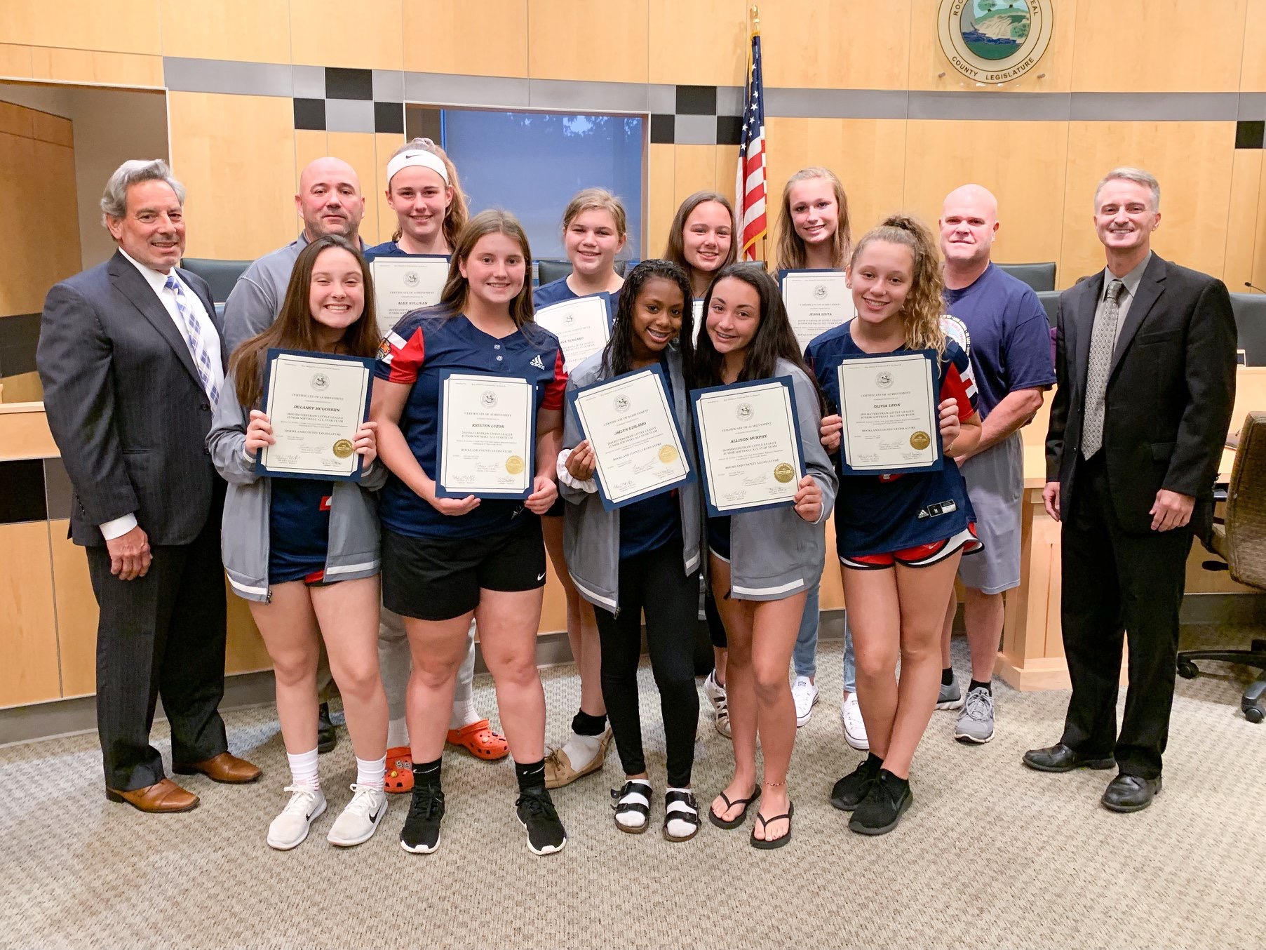 Rockland County Legislature Honors Haverstraw Girls’ & Boys’ Little ...