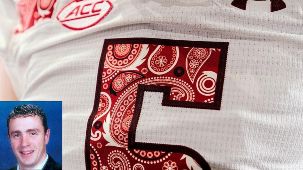 Boston College Football Unveils Uniforms For 2020 Red Bandanna Game Welles Crowther Rockland 7486