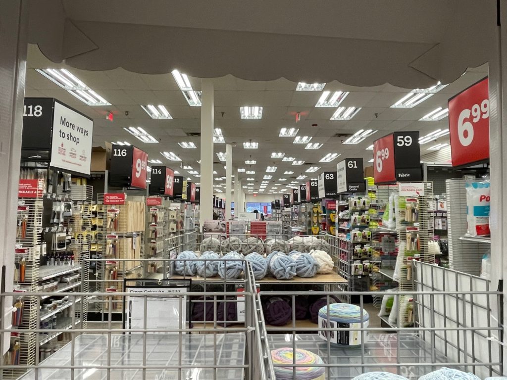 Final Days of Michaels (Arts & Craft Store) - Spring Valley Marketplace 