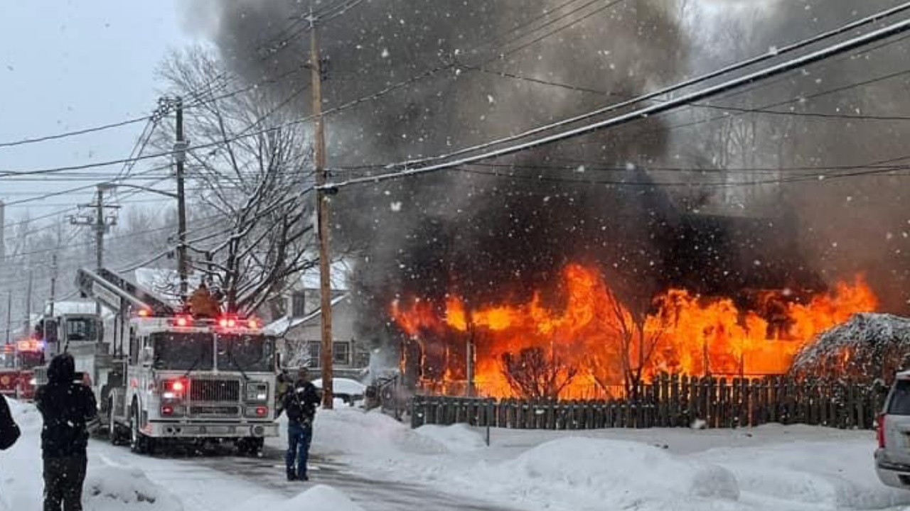 Suffern 4 Alarm Fire by Rockland Report