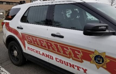 Sheriff printed on the car’s paint