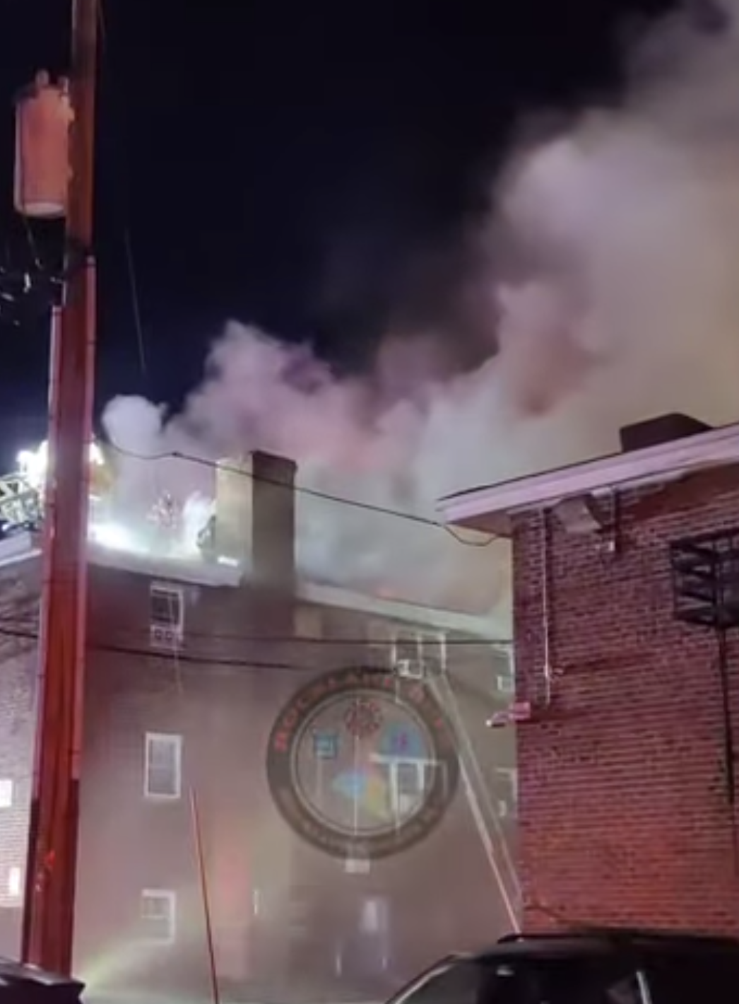 VIDEO Fire Departments Across Rockland County Respond to Structure